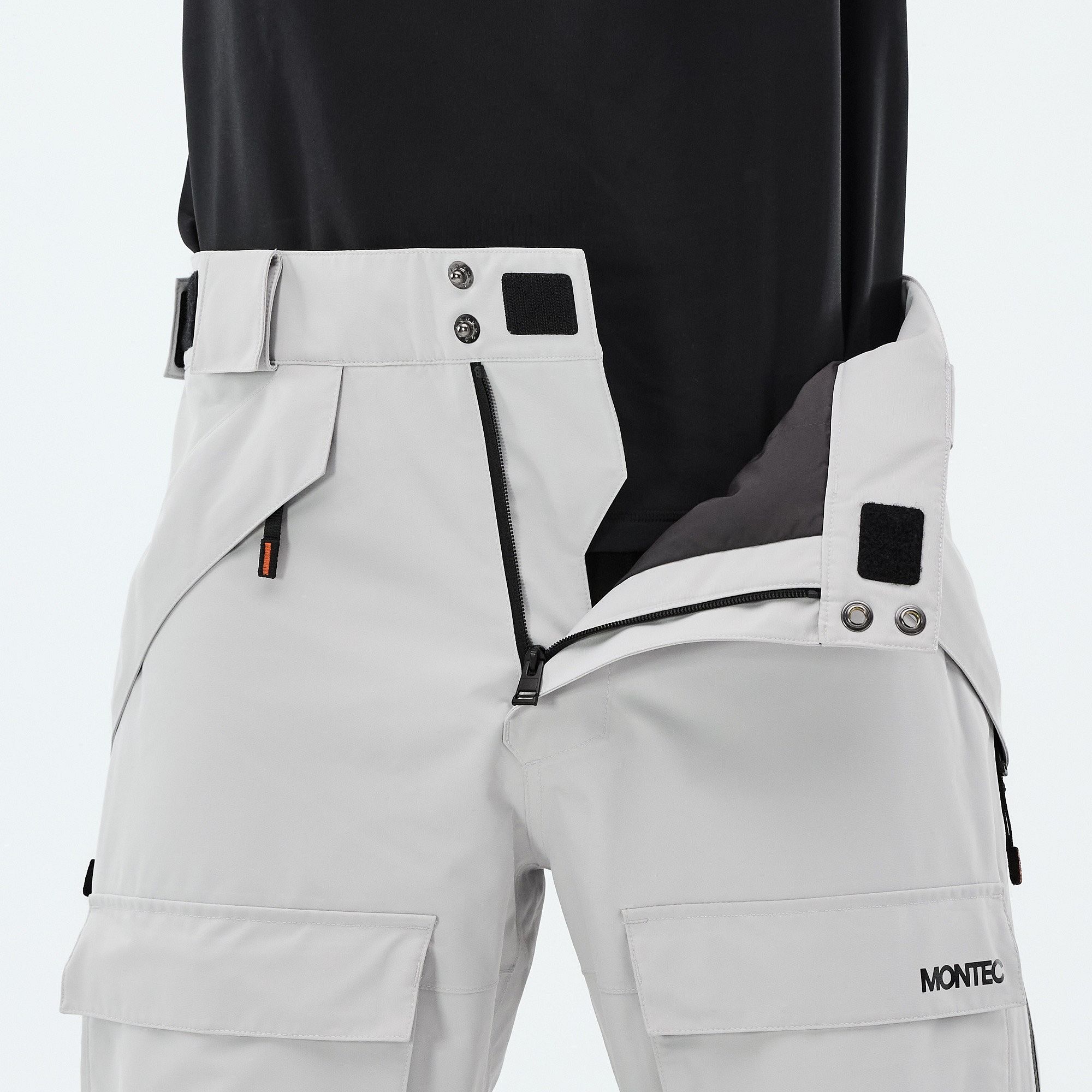 Montec Kirin Ski Pants Men Light Grey | Montecwear.com