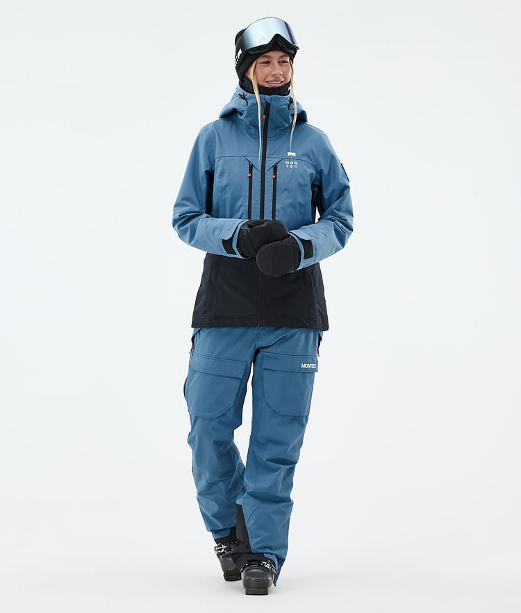 Kirin W Ski Pants Women Blue Steel, Image 2 of 6