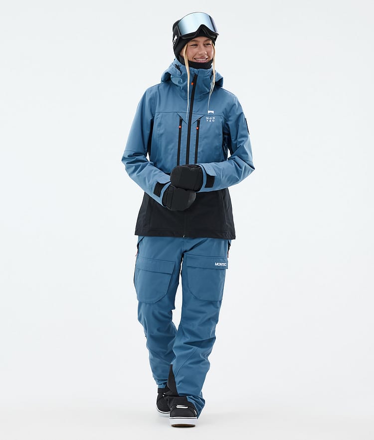 Kirin W Pantaloni Snowboard Donna Blue Steel, Immagine 2 di 6