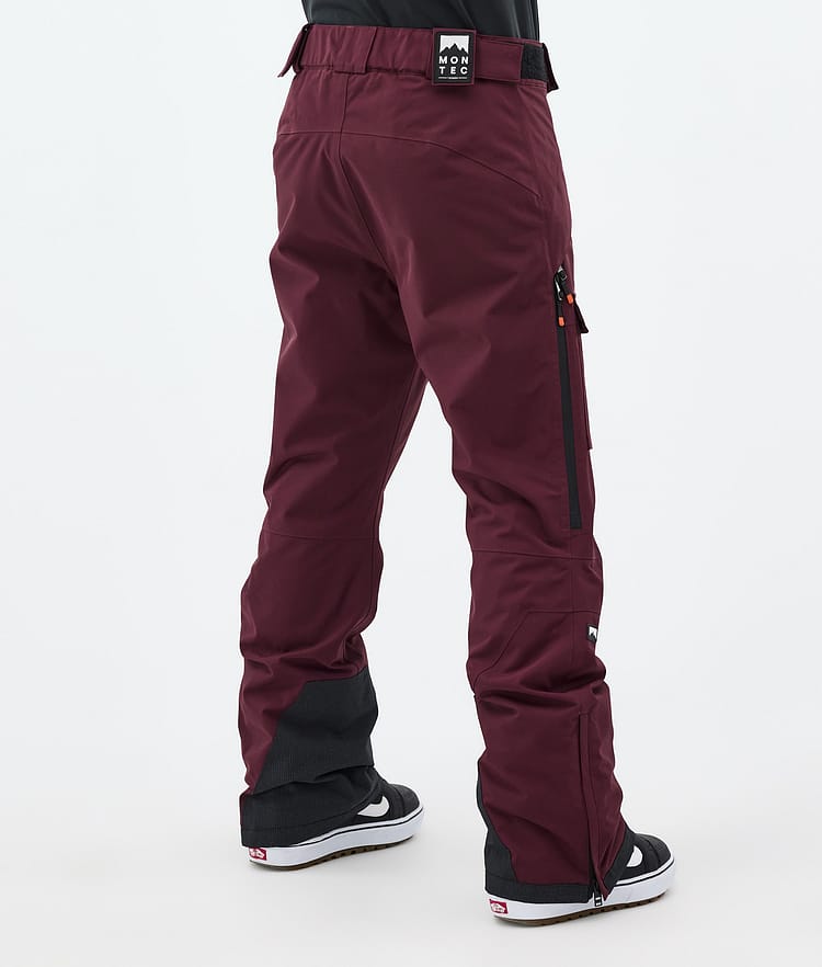 Kirin W Snowboard Pants Women Burgundy, Image 3 of 5