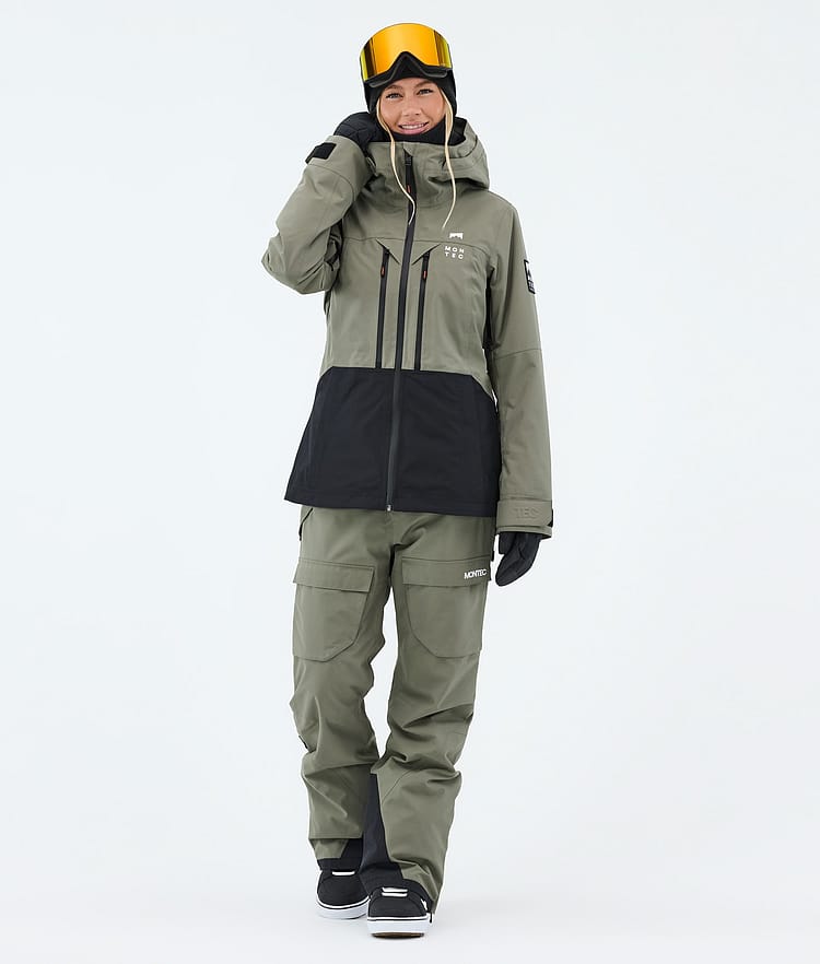 Kirin W Pantalones Snowboard Mujer Greenish, Image 2 of 6