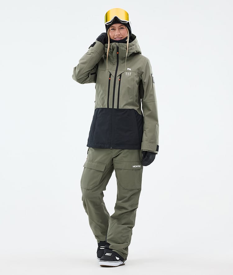 Kirin W Pantaloni Snowboard Donna Greenish, Immagine 2 di 6