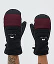Kilo Snow Mittens Men Burgundy