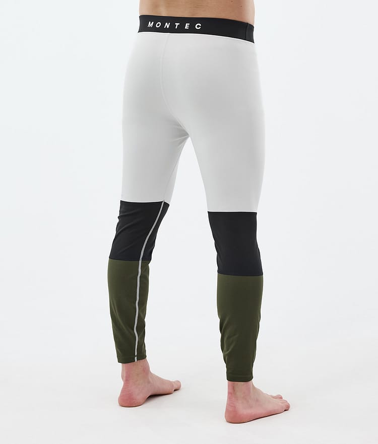 Alpha Basislaag Broek Heren Light Grey/Black/Olive Green, Afbeelding 2 van 7