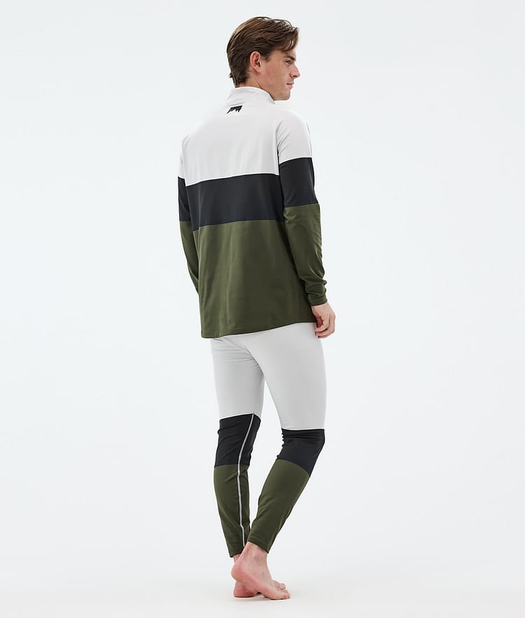 Alpha Basislaag Broek Heren Light Grey/Black/Olive Green, Afbeelding 4 van 7
