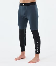 Montec Alpha Base Layer Pant Men Metal Blue/Black