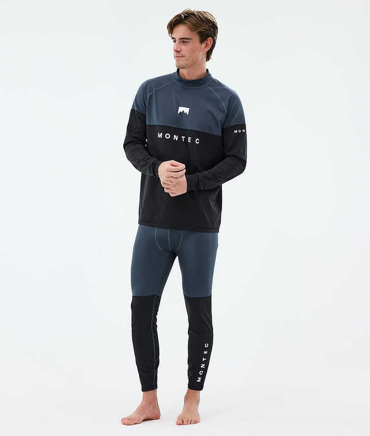 Alpha Pantaloni Termici Uomo Metal Blue/Black, Immagine 3 di 7
