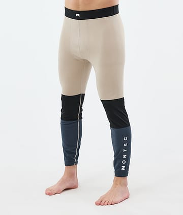 Alpha Pantalon thermique Homme Sand/Black/Metal Blue