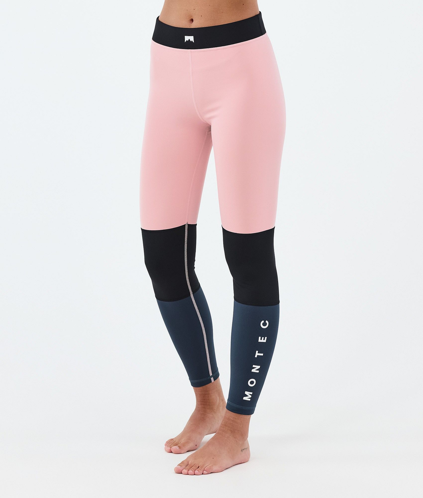 Montec Alpha W Funktionshose Damen - Soft Pink/Black/Metal Blue
