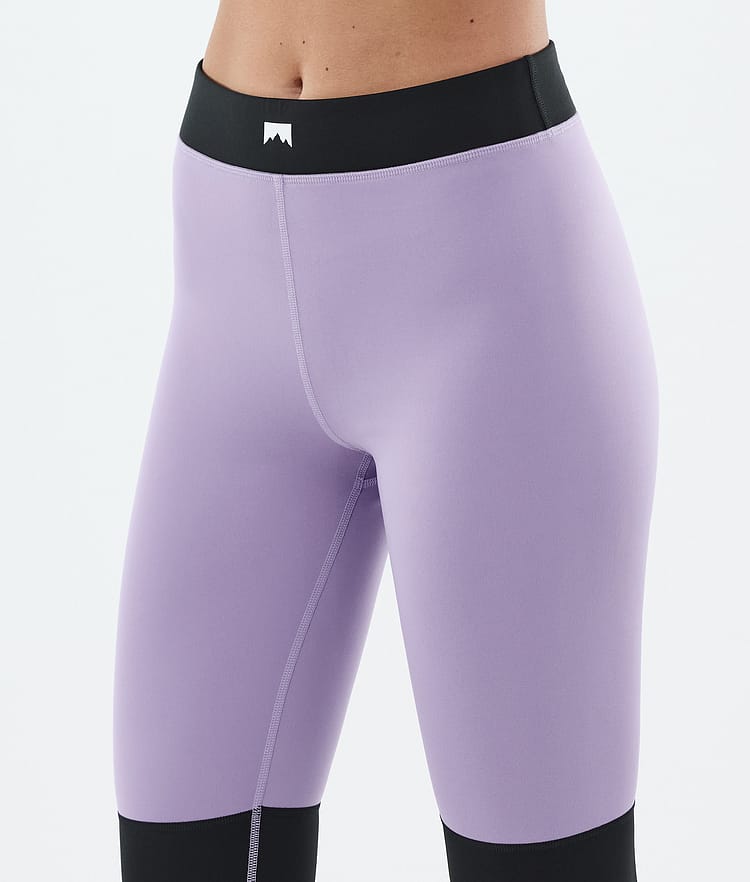 Alpha W Baselayer tights Dame Faded Violet/Black/Dark Atlantic, Billede 5 af 7
