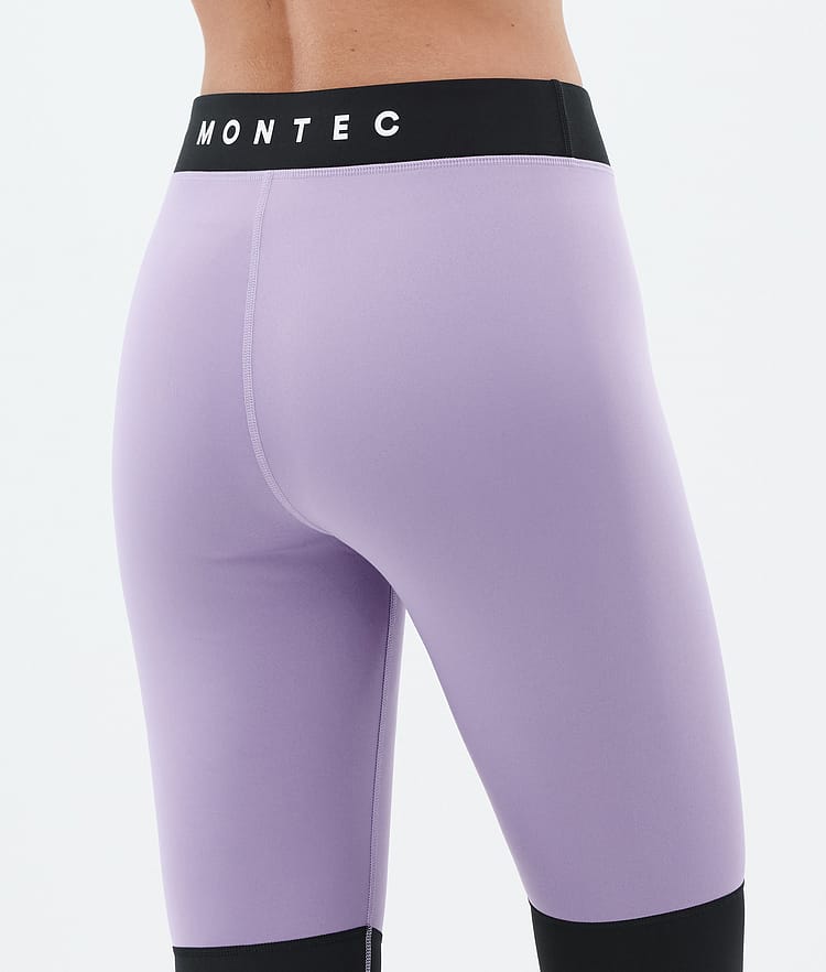 Alpha W Baselayer tights Dame Faded Violet/Black/Dark Atlantic, Billede 6 af 7