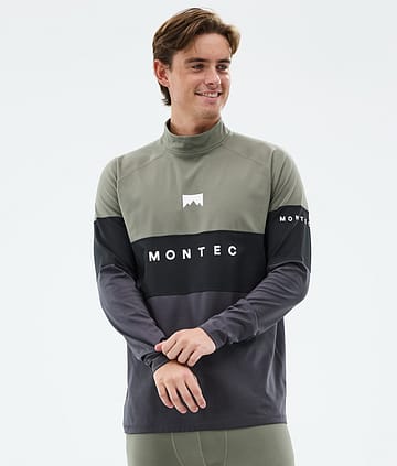 Alpha Funktionsshirt Herren Greenish/Black/Phantom