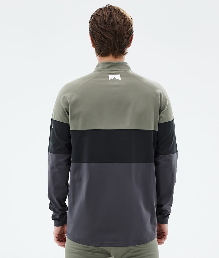 Alpha Base Layer Top Men Greenish/Black/Phantom, Image 5 of 5