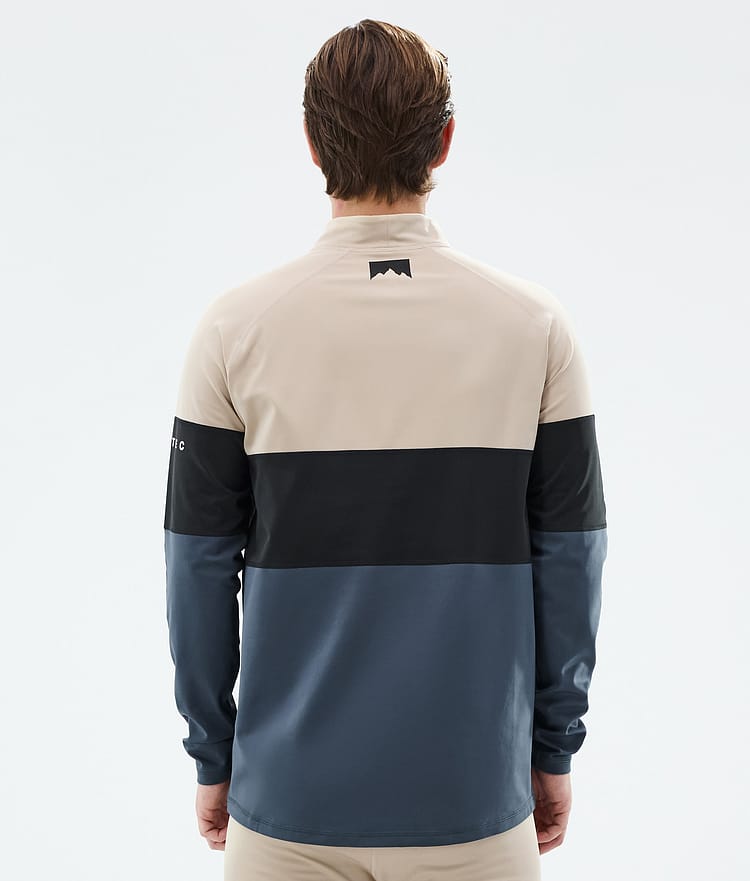 Alpha Base Layer Top Men Sand/Black/Metal Blue, Image 5 of 5