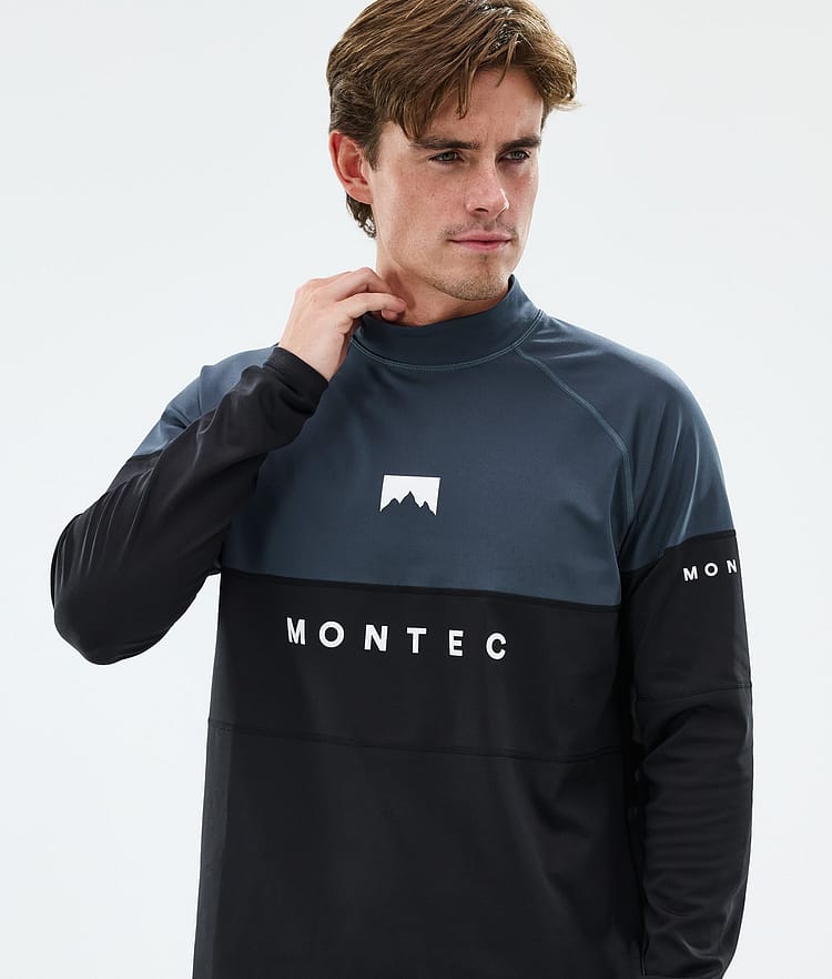 Alpha Maglia Termica Uomo Metal Blue/Black, Immagine 2 di 5
