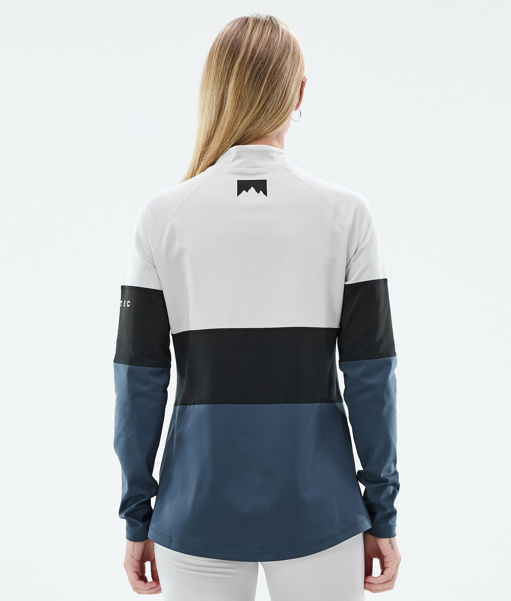 Montec Alpha W ベースレイヤートップ レディース Light Grey/Black