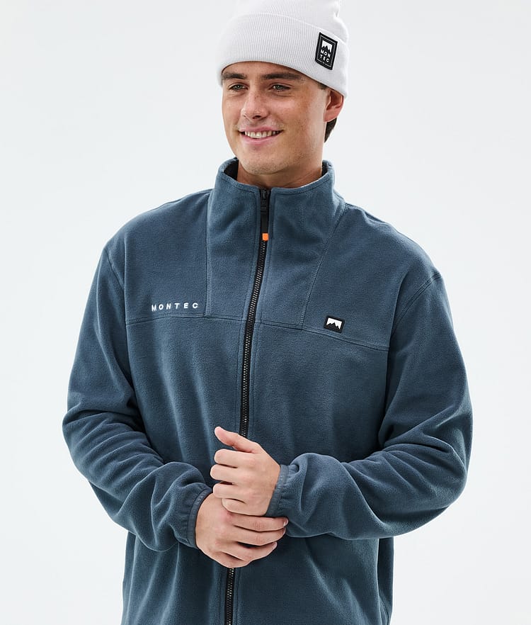 Bravo Felpa Pile Uomo Metal Blue, Immagine 2 di 5