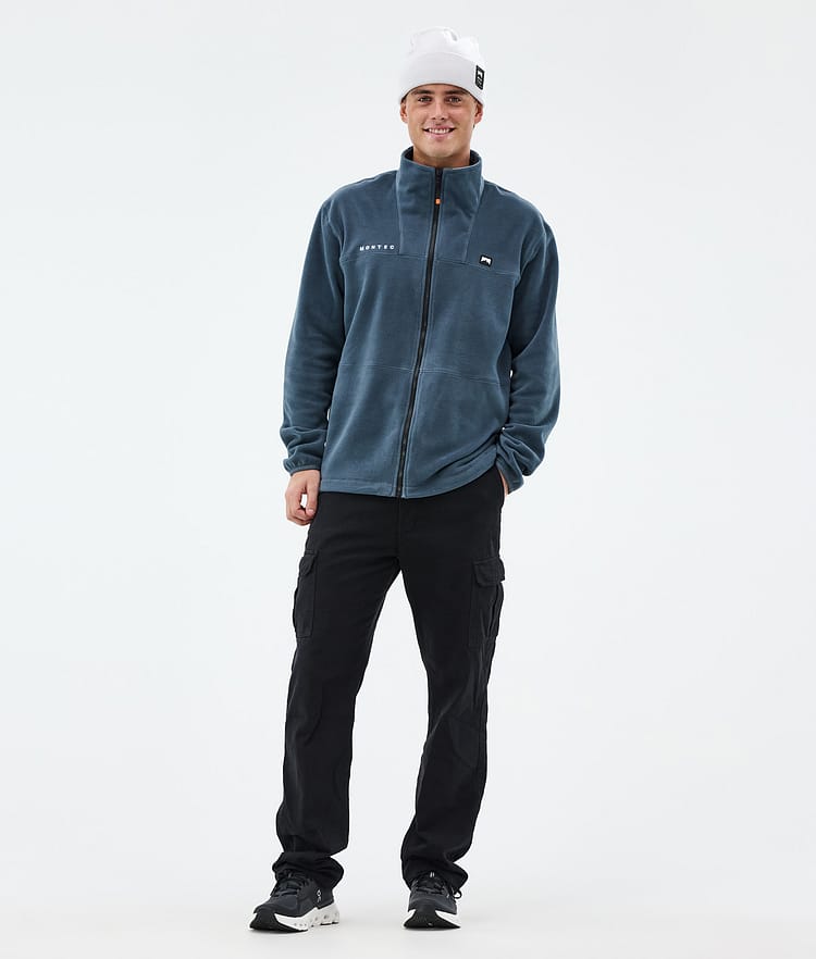 Bravo Felpa Pile Uomo Metal Blue, Immagine 3 di 5