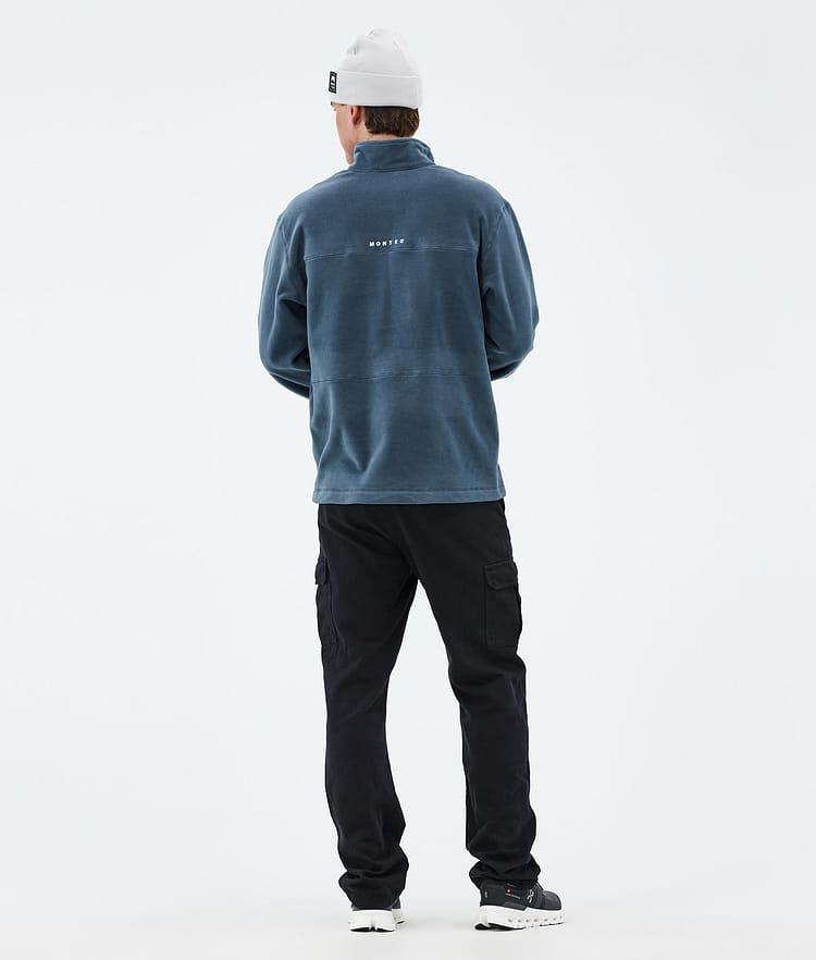 Bravo Felpa Pile Uomo Metal Blue, Immagine 4 di 5