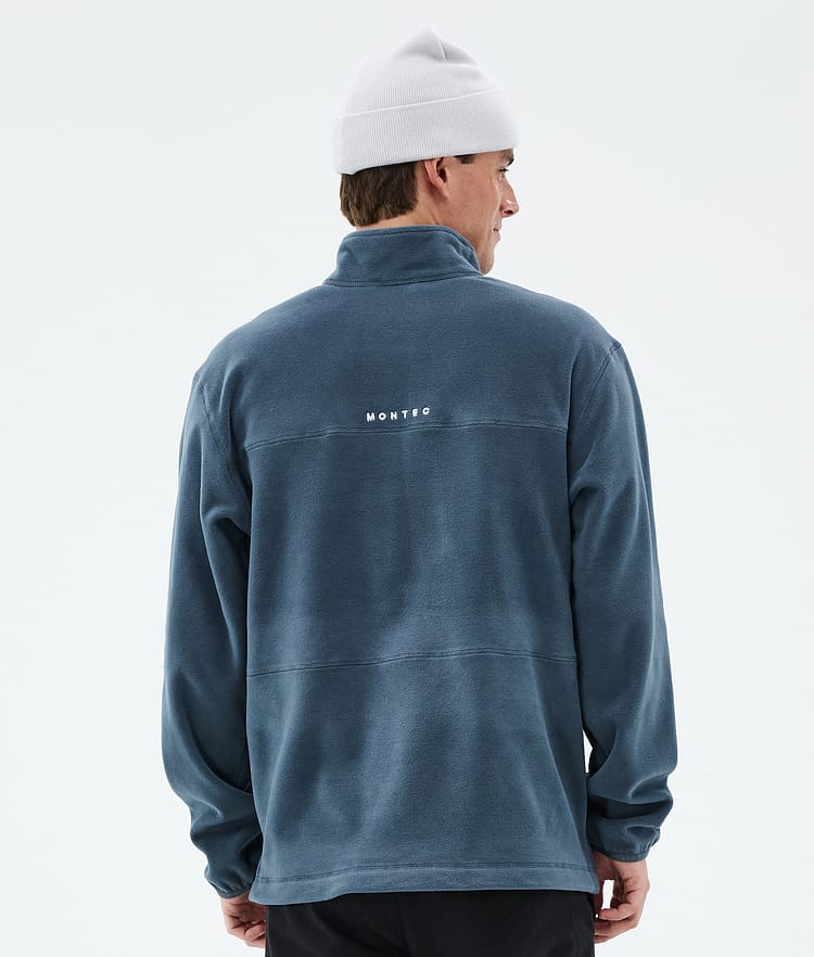 Bravo Felpa Pile Uomo Metal Blue, Immagine 5 di 5