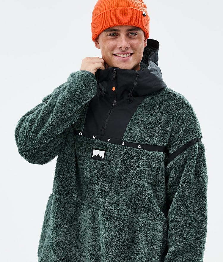 Uniform Pile con Cappuccio Uomo Dark Atlantic/Black, Immagine 2 di 6