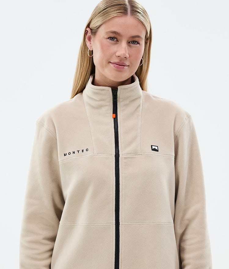 Bravo W Fleece Trui Dames Sand, Afbeelding 2 van 5