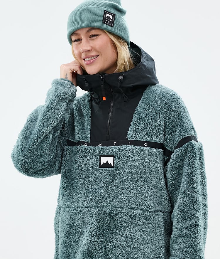 Uniform W Fleece Hoodie Dames Atlantic/Black, Afbeelding 2 van 6