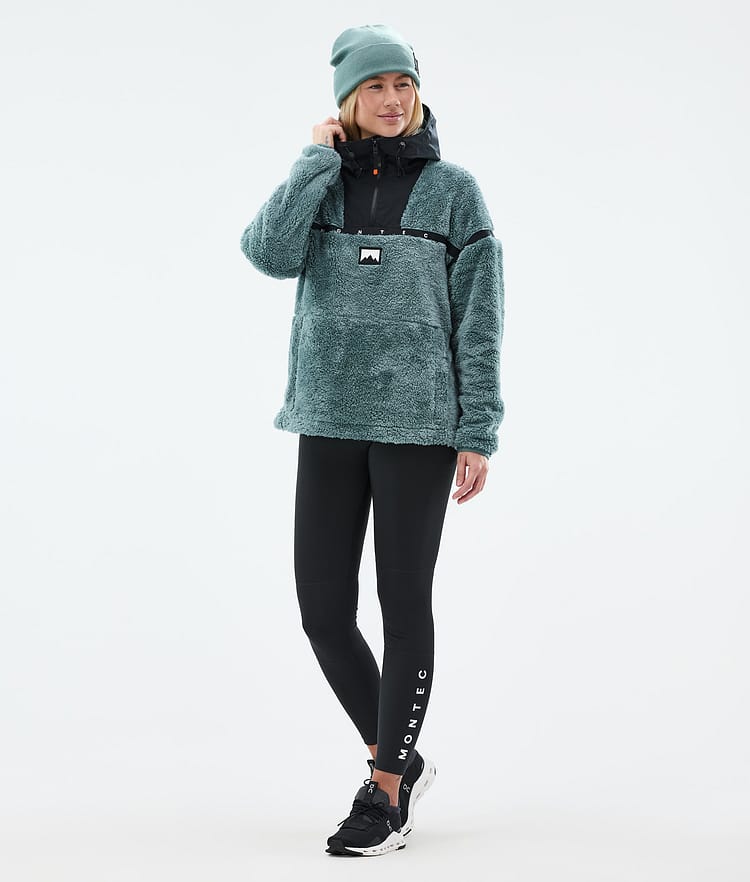 Uniform W Fleece Hoodie Dames Atlantic/Black, Afbeelding 3 van 6