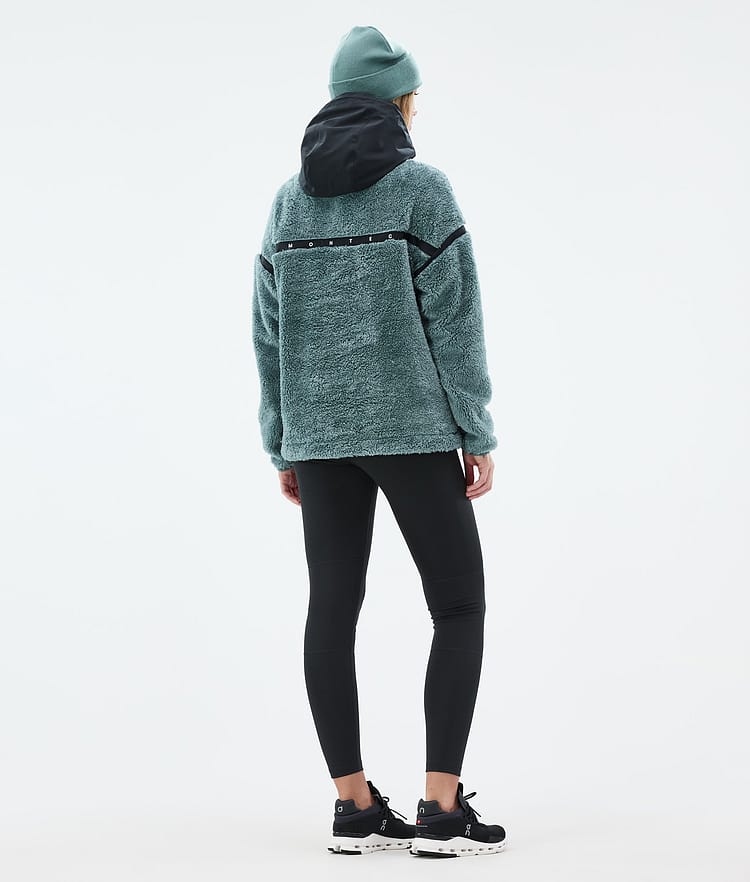 Uniform W Fleece Hoodie Dames Atlantic/Black, Afbeelding 4 van 6