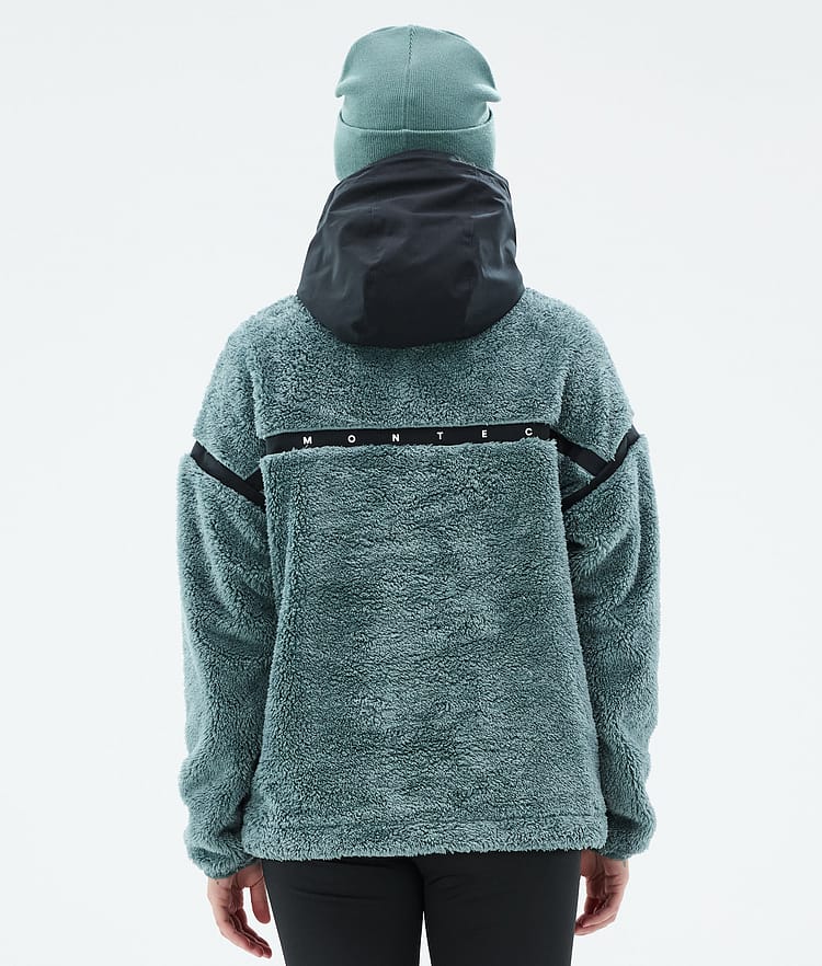 Uniform W Fleece Hoodie Dames Atlantic/Black, Afbeelding 5 van 6