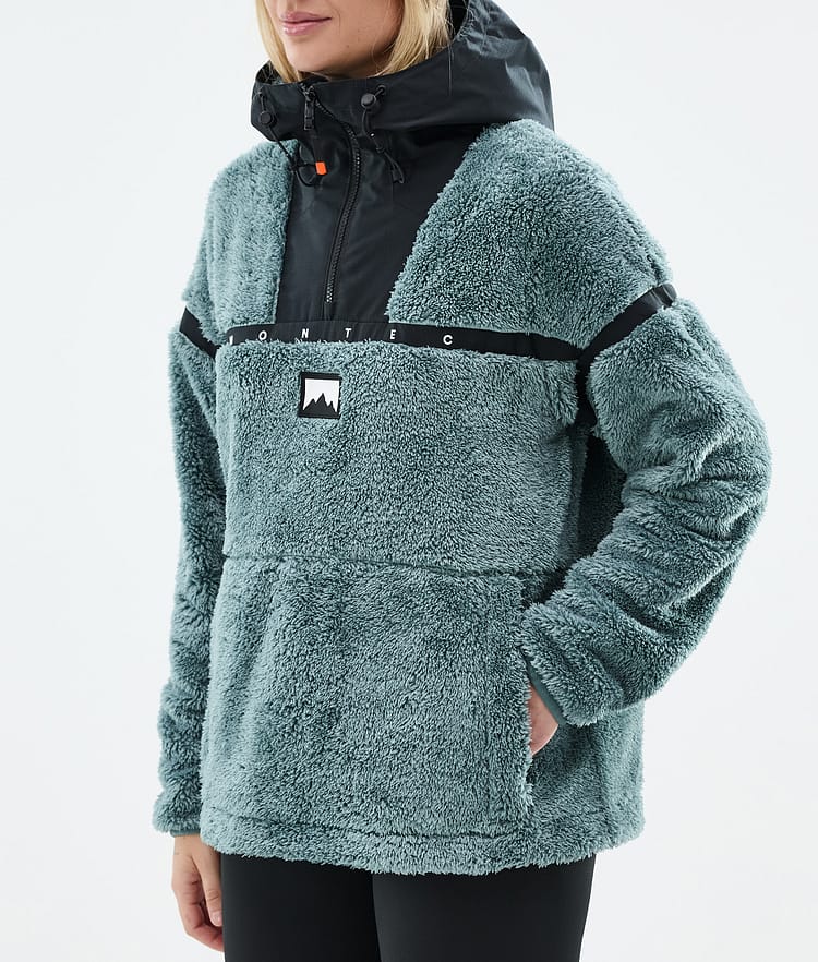 Uniform W Fleece Hoodie Dames Atlantic/Black, Afbeelding 6 van 6