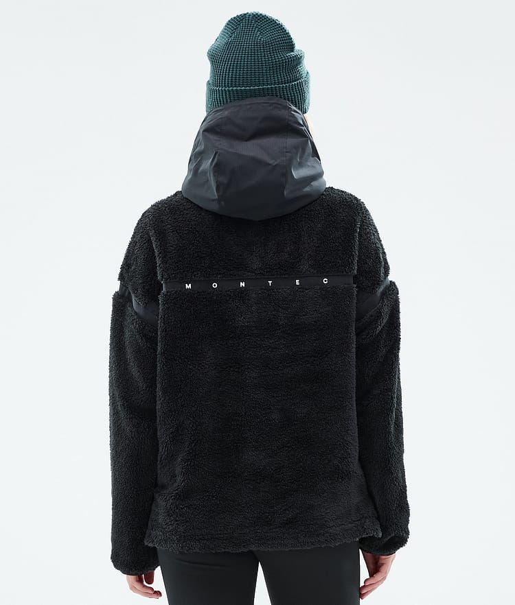 Uniform W Fleece Hoodie Dames Black, Afbeelding 5 van 6