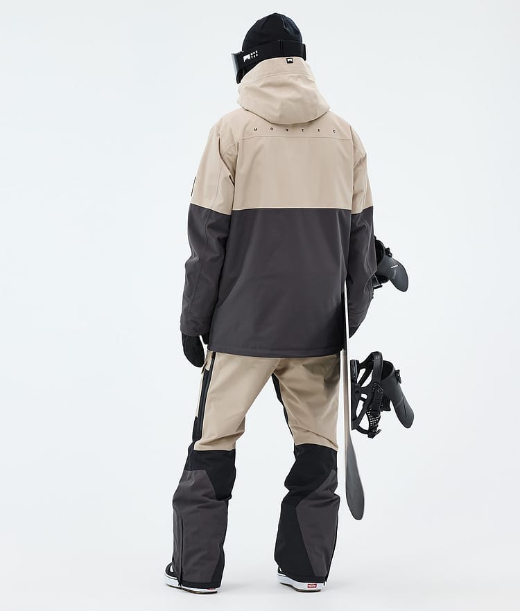 Doom Snowboardjakke Herre Sand/Black/Phantom, Image 3 of 10