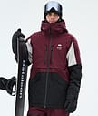 Montec Arch Snowboard Jacket Men Burgundy/Light Grey/Black