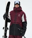 Montec Arch Ski Jacket Men Burgundy/Light Grey/Black