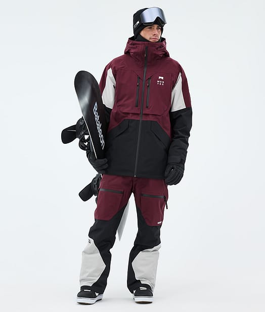 Arch Outfit Snowboard Burgundy/Light Grey/Black