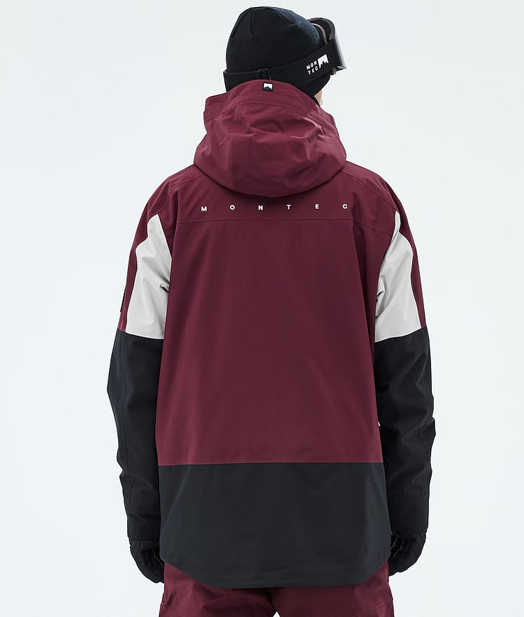 Arch Snowboard Jacket Men Burgundy/Light Grey/Black, Image 6 of 9