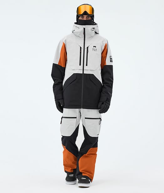 Arch Outfit Snowboard Light Grey/Burned Orange/Black