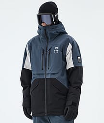 Montec Arch スキージャケット メンズ Metal Blue/Light Grey/Black
