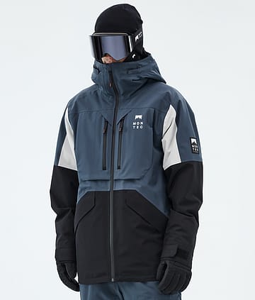 Arch Bunda na Snowboard Pánské Metal Blue/Light Grey/Black