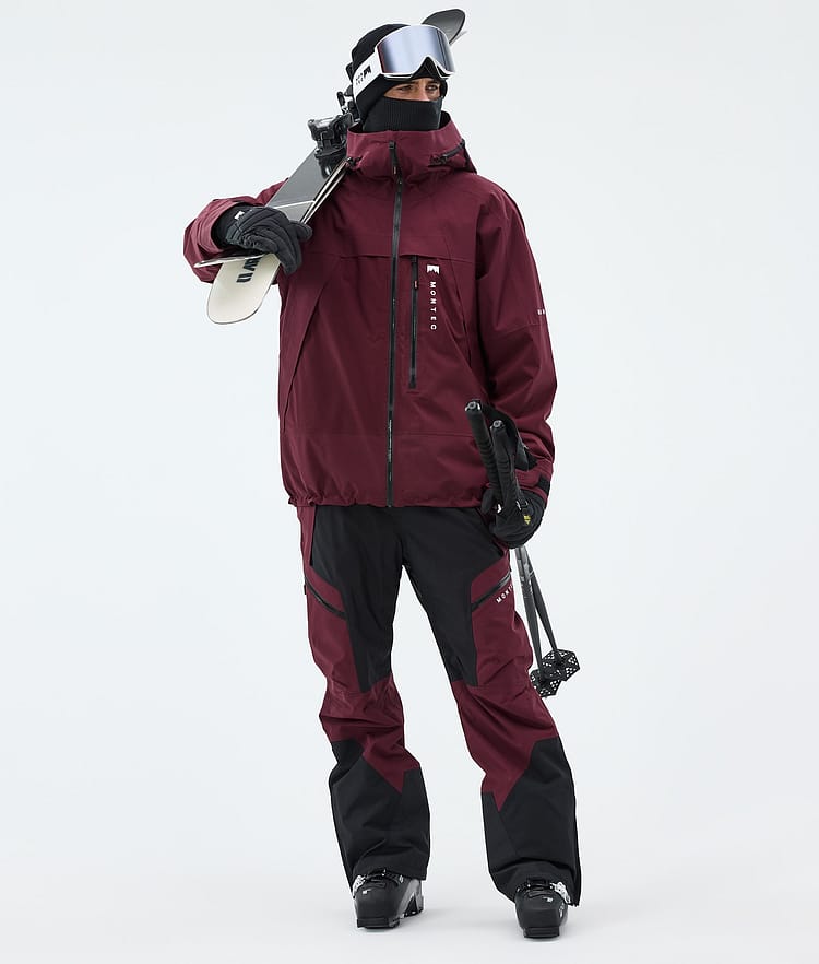 Oracle Ski Jacket Men Burgundy, Image 2 of 9