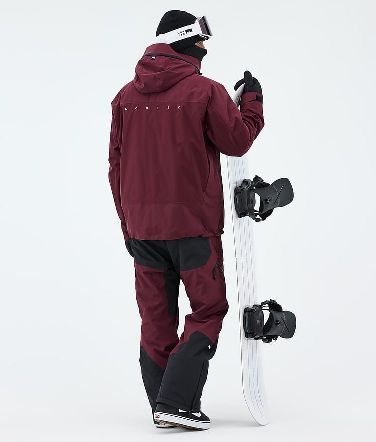 Oracle Snowboard Jacket Men Burgundy, Image 3 of 9