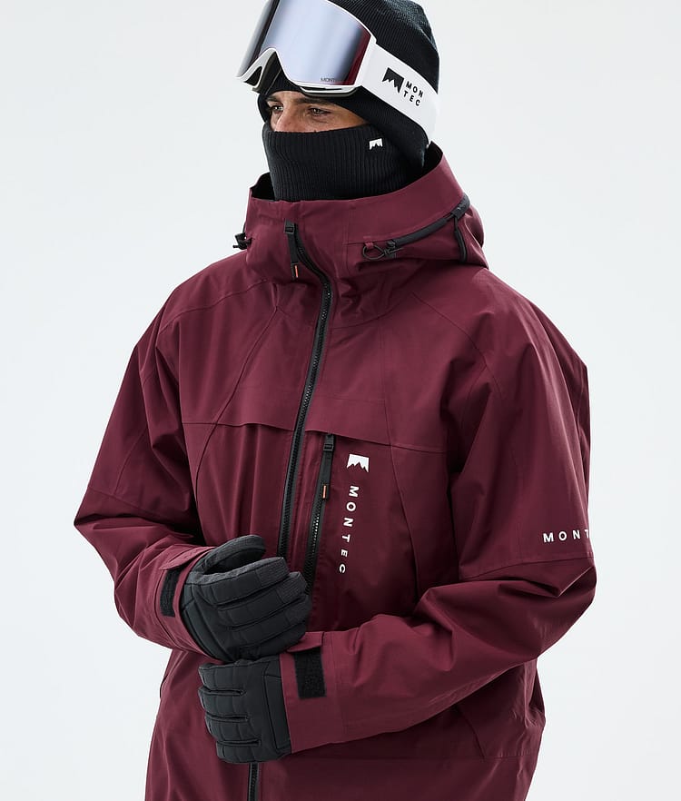 Oracle Snowboard Jacket Men Burgundy, Image 4 of 9