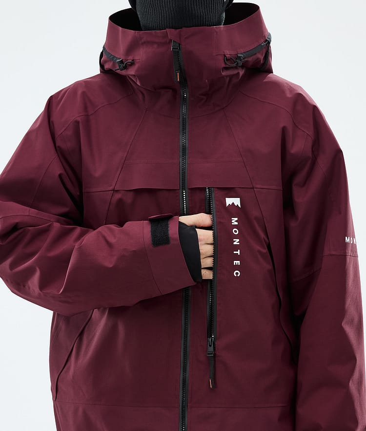 Oracle Ski Jacket Men Burgundy, Image 8 of 9
