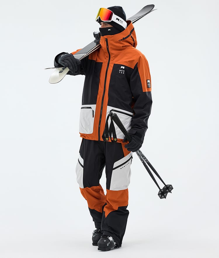 Morpheus Skidjacka Herr Burned Orange/Black/Light Grey, Image 2 of 9