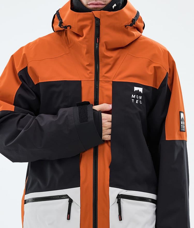 Morpheus Skidjacka Herr Burned Orange/Black/Light Grey, Image 8 of 9