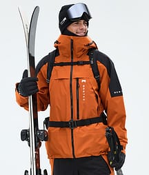 Montec Oracle Ski Jacket Men Burned Orange/Black