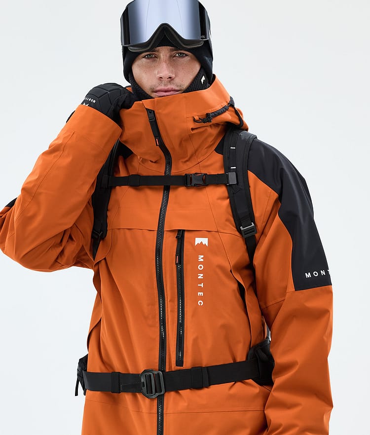 Oracle Ski Jacket Men Burned Orange/Black, Image 4 of 9
