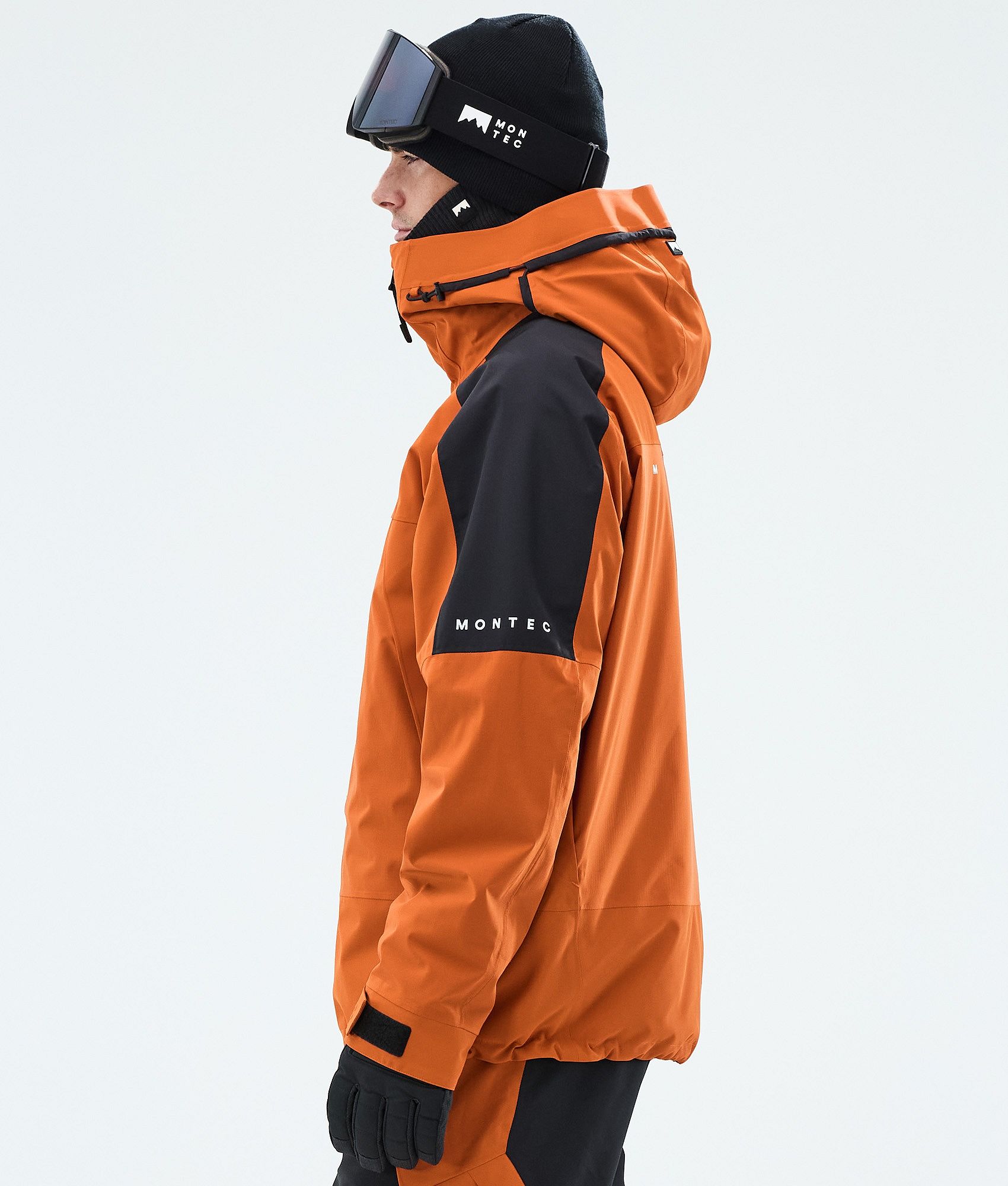 Montec Oracle スキージャケット メンズ Burned Orange/Black