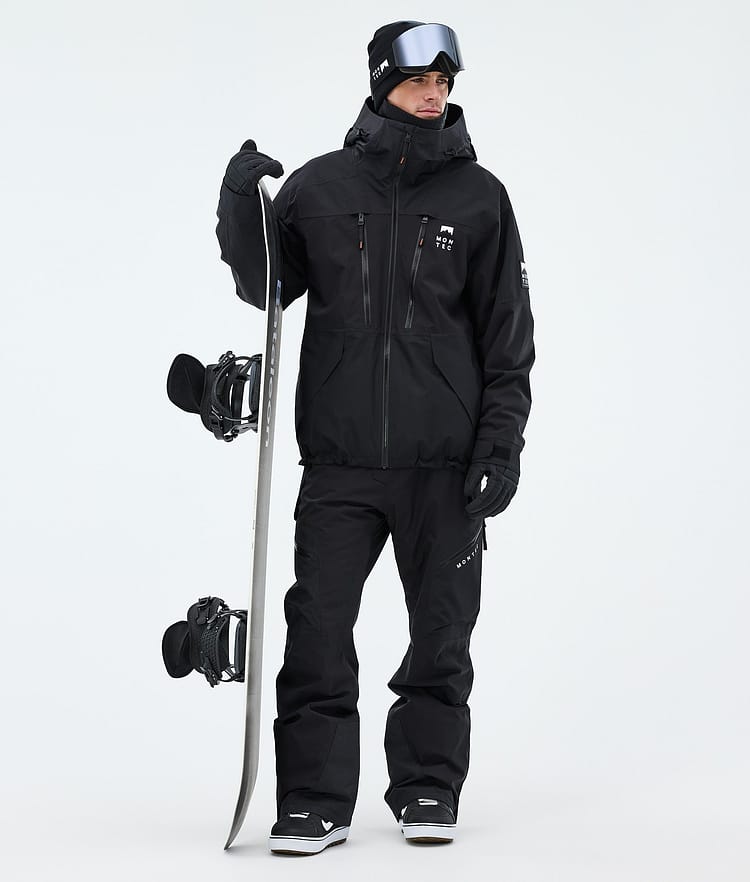 Sentinel Snowboard Jacket Men Black, Image 2 of 9